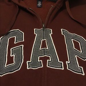 GAP Zip Hoodie Burgundy XXL - 2X Men’s